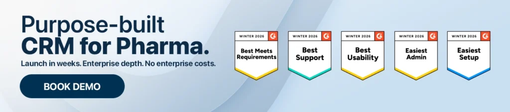 Inception pharma CRM CTA banner