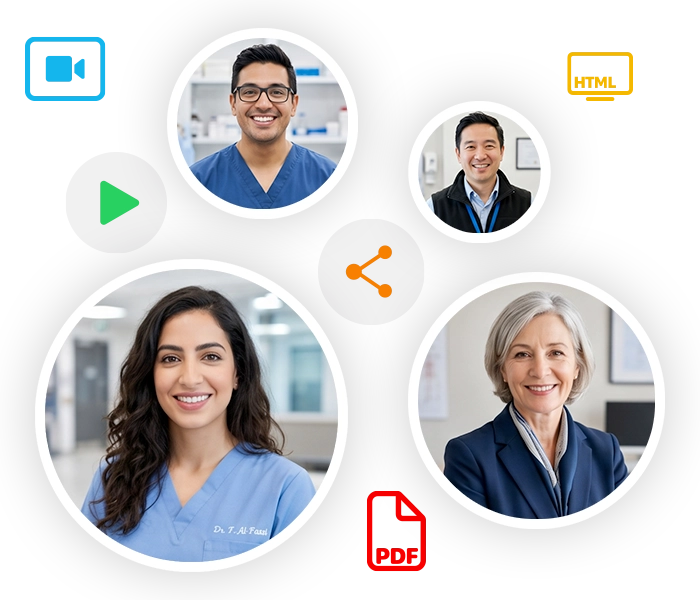 Virtual detailing being run inside pharma crm software